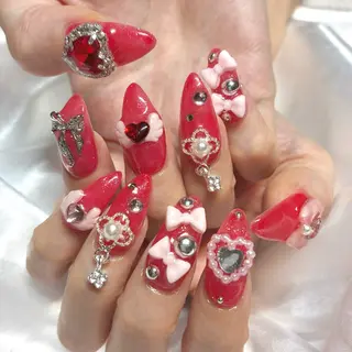 ネイル Nail ヌシん家 AKANEのネイルデザイン