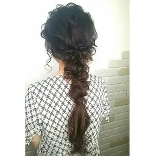 ロング カラー ヘアアレンジ HIME. ＊*ヒメドットのヘアスタイル