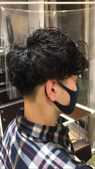 ショート カラー パーマ ヘアアレンジ メンズ キッズ ネイル マツエク・マツパ アイブロウ EnBlesS西宮 マンツーマン神道有基のヘアスタイル