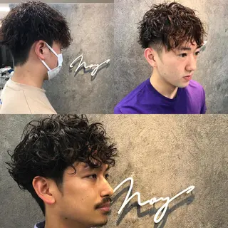 メンズ Noyヨシモト ヒロトのヘアスタイル