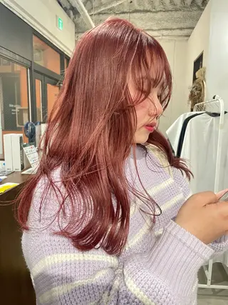 カラー 田代 さつきのヘアスタイル