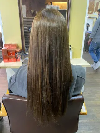 ロング カラー 🎀艶ブリーチカラー 🎀Fan.🎀秋山のヘアスタイル