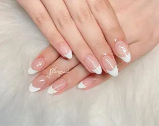 ネイル 23時まで❤︎韓国、 ワンホンネイルのネイルデザイン