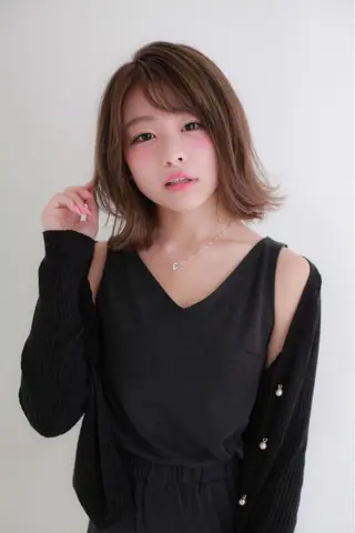 ミディアム NYNY四條畷店 森 亮人のヘアスタイル