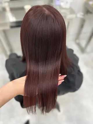 ロング カラー 透明感うる艶カラー 🤍MANAMIのヘアスタイル