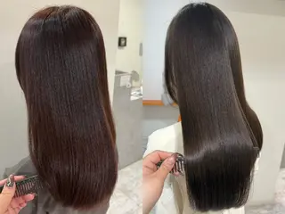 ロング piLLon 心斎橋のヘアスタイル