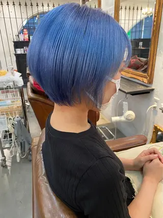 ショート カラーが上手い 辻悠月のヘアスタイル