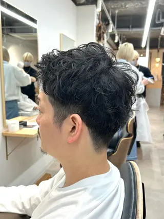 ショート パーマ ハイライト/レイヤー /艶髪/吉田愛望のヘアスタイル