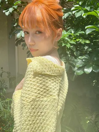 ミディアム ヘアアレンジ chic.🍋 Kirariのヘアスタイル