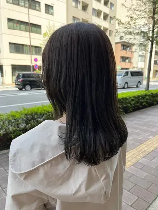 ミディアム カラー ショートカット 💙hiyoriのヘアスタイル