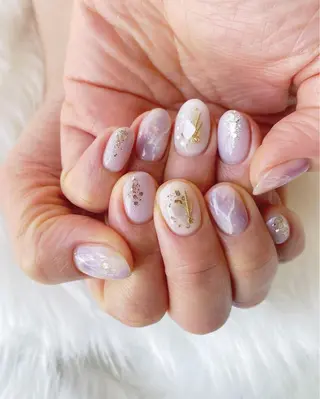 ネイル crystal ⭐︎ colorのネイルデザイン