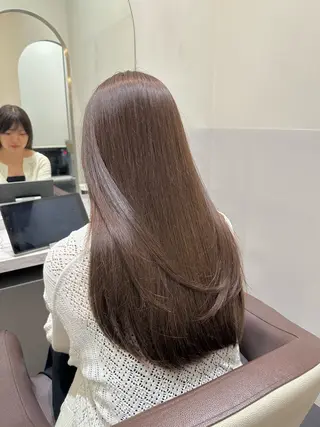 ロング カラー 矢野 晃平のヘアスタイル