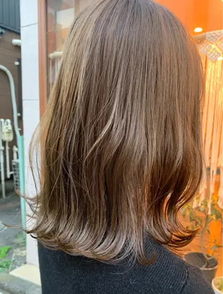 ミディアム カラー 🌼愛されヘア🌼 篠原優菜のヘアスタイル