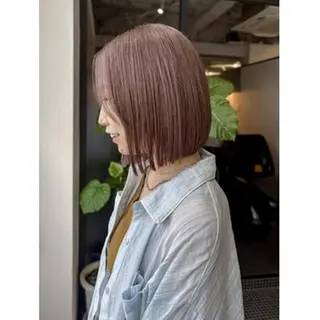 ショート あおい/透明感 /ハイトーンのヘアスタイル