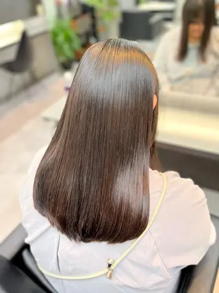 ロング タク エルのヘアスタイル