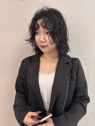 ショート パーマ ボブとパーマの達人 /美容室難民の方是非のヘアスタイル