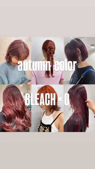 カラー 🍋暖色カラーヘアア レンジniina🍋のヘアスタイル