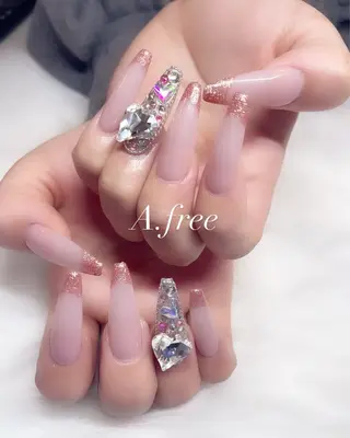 ネイル A.free✧*｡ アレルギー対応✧*｡のネイルデザイン