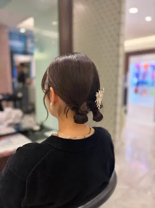 ヘアアレンジ 🌸銀座No.1パー マ🌸いでいあやのヘアスタイル