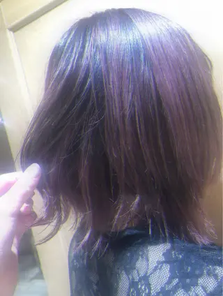 ミディアム カラー 早田 遥 🍊.のヘアスタイル