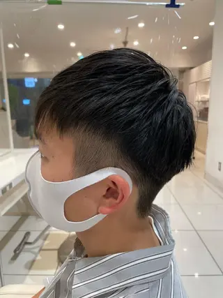 ショート メンズ ユ カの眉毛・アイブロウイメージ