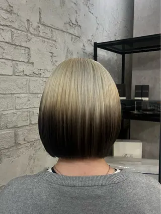 ショート 艶髪ブリーチカラー 💗manaka💗のヘアスタイル