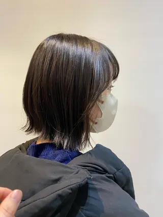 ショート カラー 大人かわいい×艶髪 🤍塩川のヘアスタイル