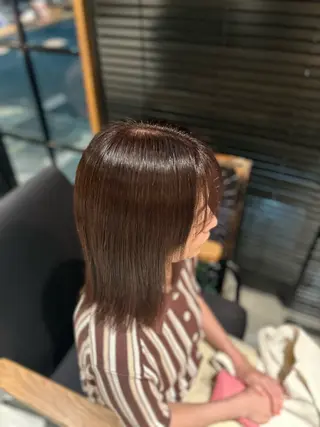 カラー りお ハイライト/パーマのヘアスタイル