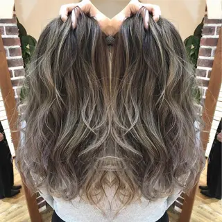 ロング カラー 木下大地 HAIR  Oneのヘアスタイル