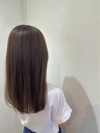 ロング カラー 野間 心遥のヘアスタイル