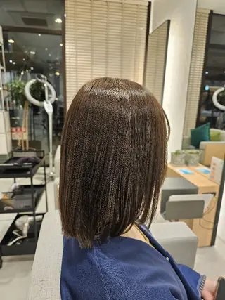 ミディアム ✂髪質改善ストレート NO.1 深澤 颯斗のヘアスタイル