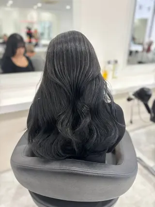 ロング まろっと艶感ブラウン ベージュ🤍まなかのヘアスタイル