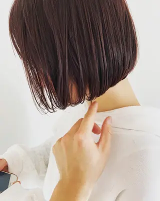 ショート カラー パーマ ヘアアレンジ メンズ キッズ ネイル マツエク・マツパ ショート/ボブ /パーマ🌿柏原良亮のヘアスタイル