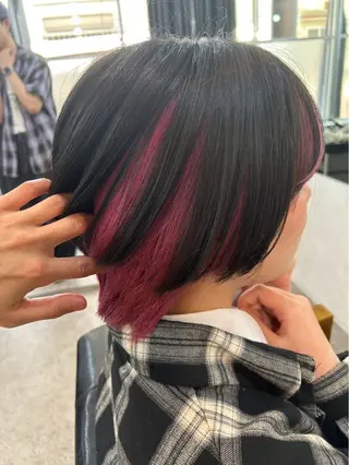 ショート カラー 美髪✨艶髪✨髪質改善 カラー特化❣大石優奈のヘアスタイル