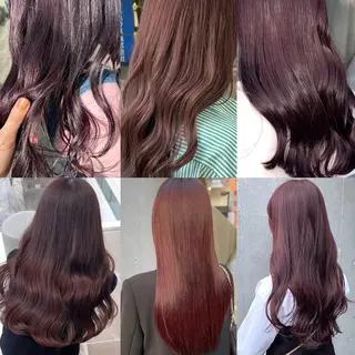 ロング カラー ヘアアレンジ ᴋᴀɴᴀ 🎀のヘアスタイル