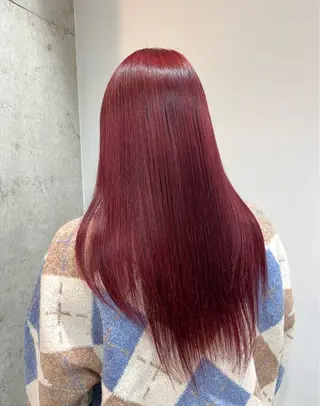 ロング カラー canvas. 歩奈のヘアスタイル