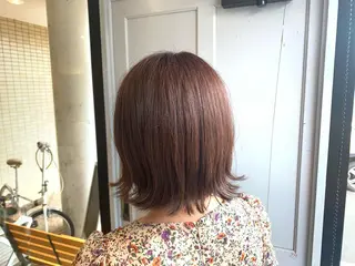 ショート カラー ツキダテ ユイのヘアスタイル