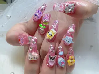 ネイル princess👑 木戸　唯のネイルデザイン