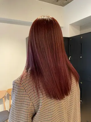 セミロング カラー hazuki 🌝のヘアスタイル