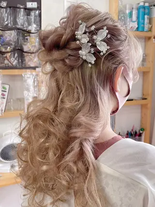 ロング 池谷 久美子のヘアスタイル