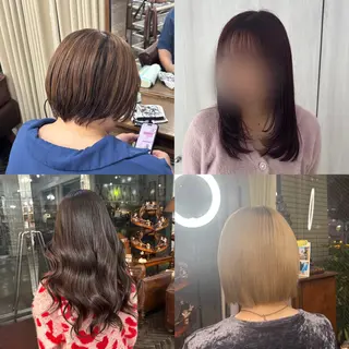 💎ハイトーン/艶 カラー モエカ💎のヘアスタイル