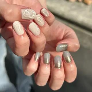 ネイル シンプルネイル Ezura Yumiのネイルデザイン