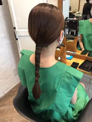 ロング ✨透明感ケアカラー✨ 長野ゆきなのヘアスタイル