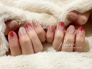 ネイル フルリール 【プライベートサロンのネイルデザイン