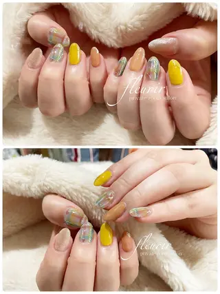 ネイル フルリール 【プライベートサロンのネイルデザイン