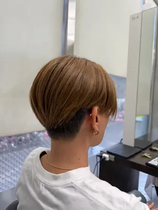 ショート Blossom大山 imafujiのヘアスタイル