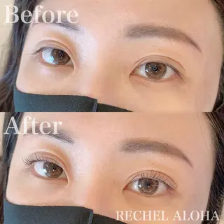 マツエク・マツパ RECHEL ALOHA　茨木店のマツエク・マツパデザイン