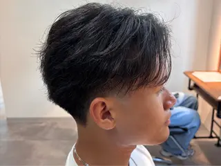 ショート メンズ 🔥フェードカット/ パーマ特化🔥/森のヘアスタイル
