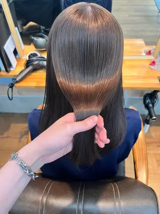 ロング カラー 🫧ハイトーン/ ブリーチ🫧白石航汰のヘアスタイル