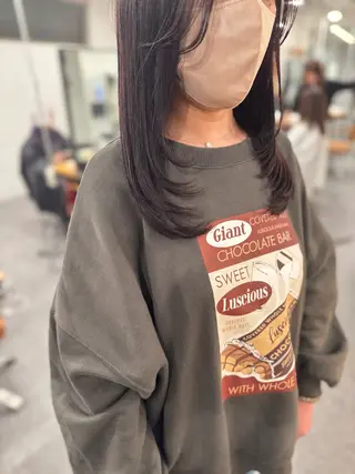 ロング SHIAN 橋本 Daikiのヘアスタイル